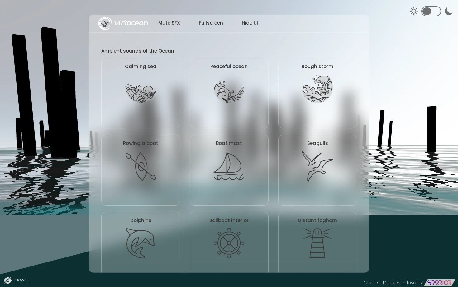 Virtocean 页面快照